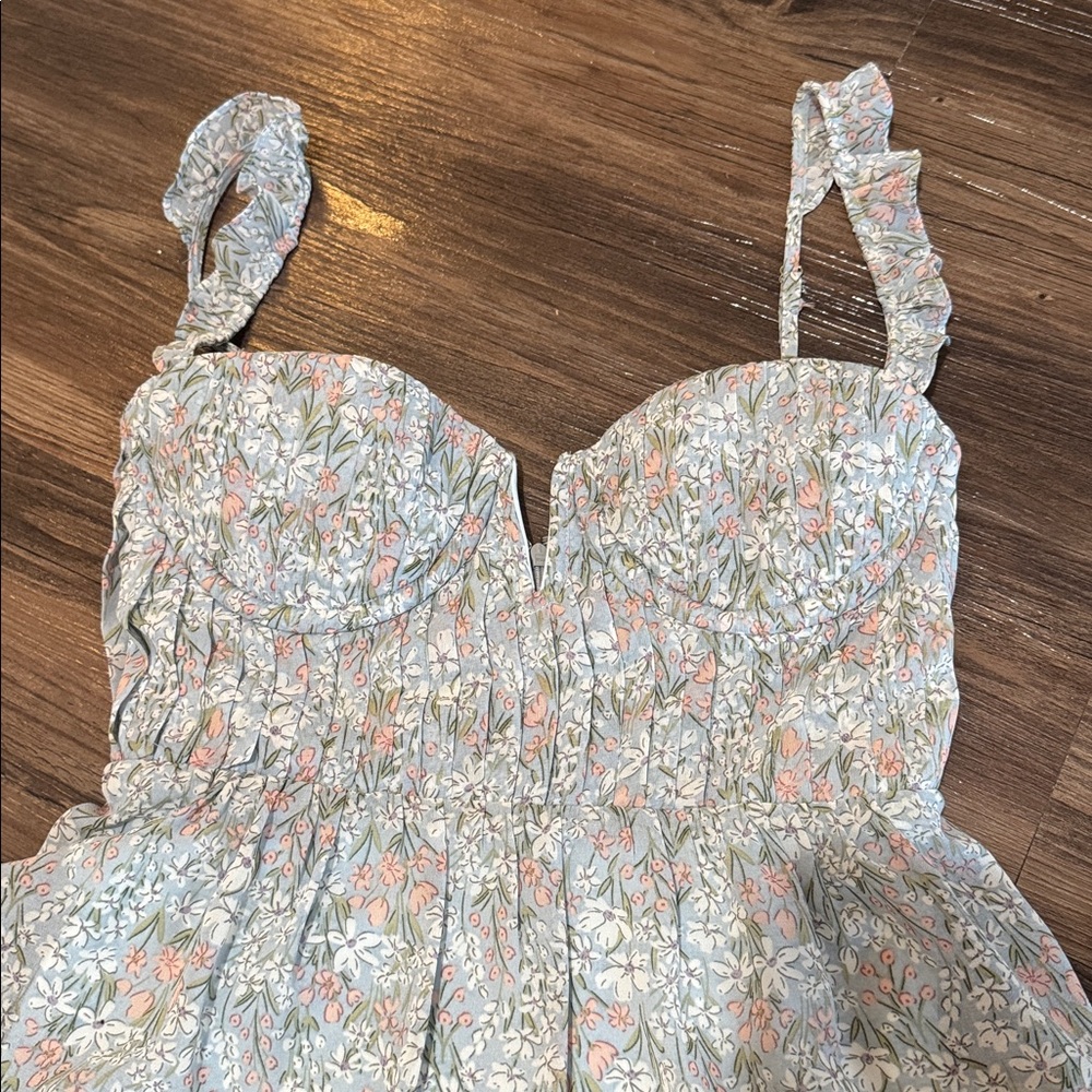 ASTR Ruffle Maxi Dress - Picture 3 of 6